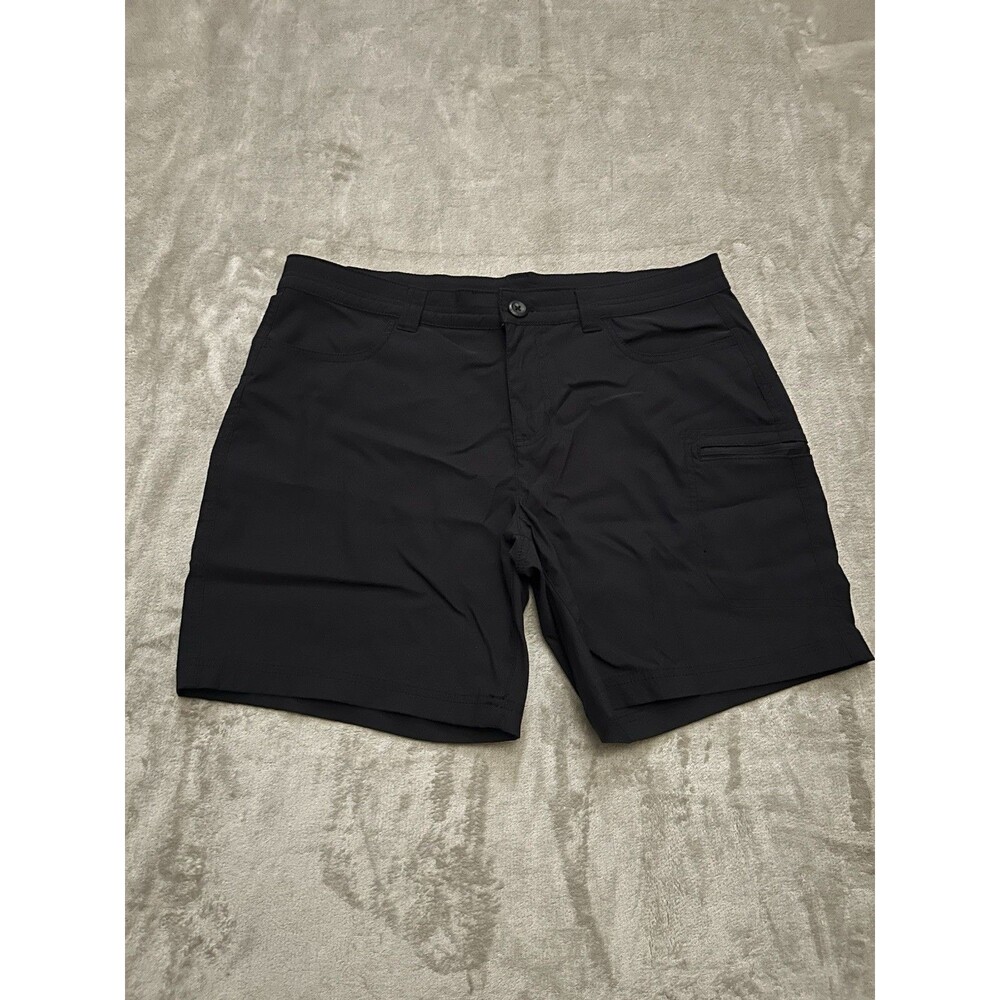 Eddie Bauer Women’s Black Shorts With Zippered Pockets Size 12